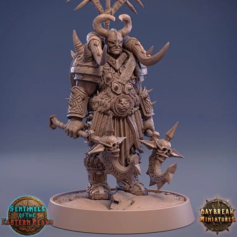 东方群峰守卫者——3D打印模型完整套装|Daybreak Miniatures – Sentinels of the Eastern Peaks – Complete Pack – 3D Print Model