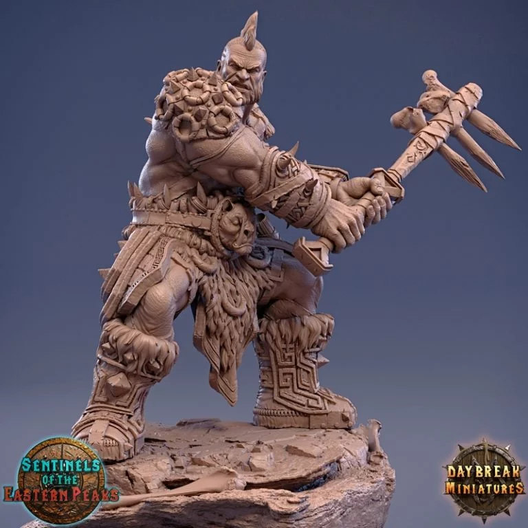 东方群峰守卫者——3D打印模型完整套装|Daybreak Miniatures – Sentinels of the Eastern Peaks – Complete Pack – 3D Print Model