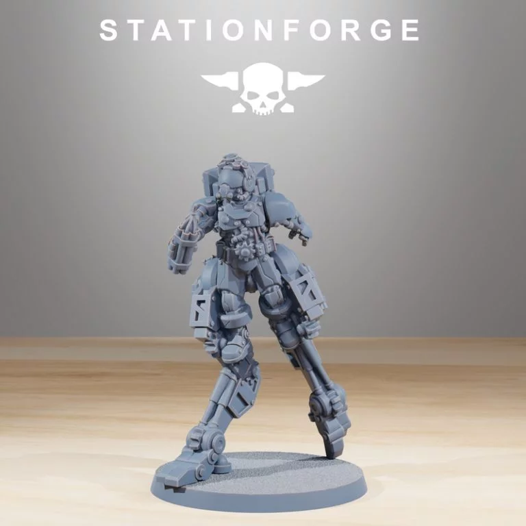 Station Forge——《流浪搜集者》3D打印模型|Station Forge – Scavenger Wayfarer – 3D Print Model