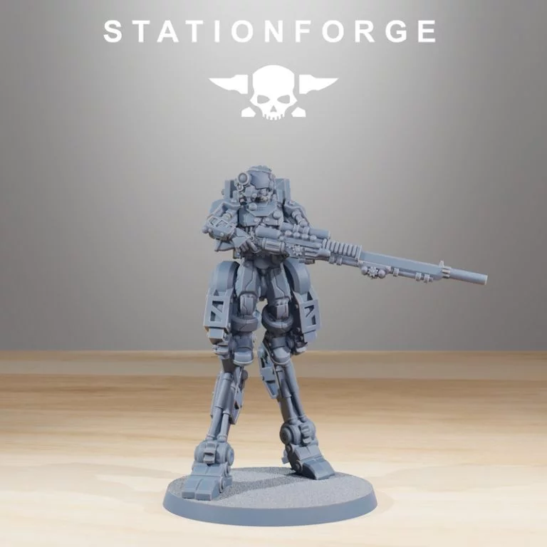 Station Forge——《流浪搜集者》3D打印模型|Station Forge – Scavenger Wayfarer – 3D Print Model