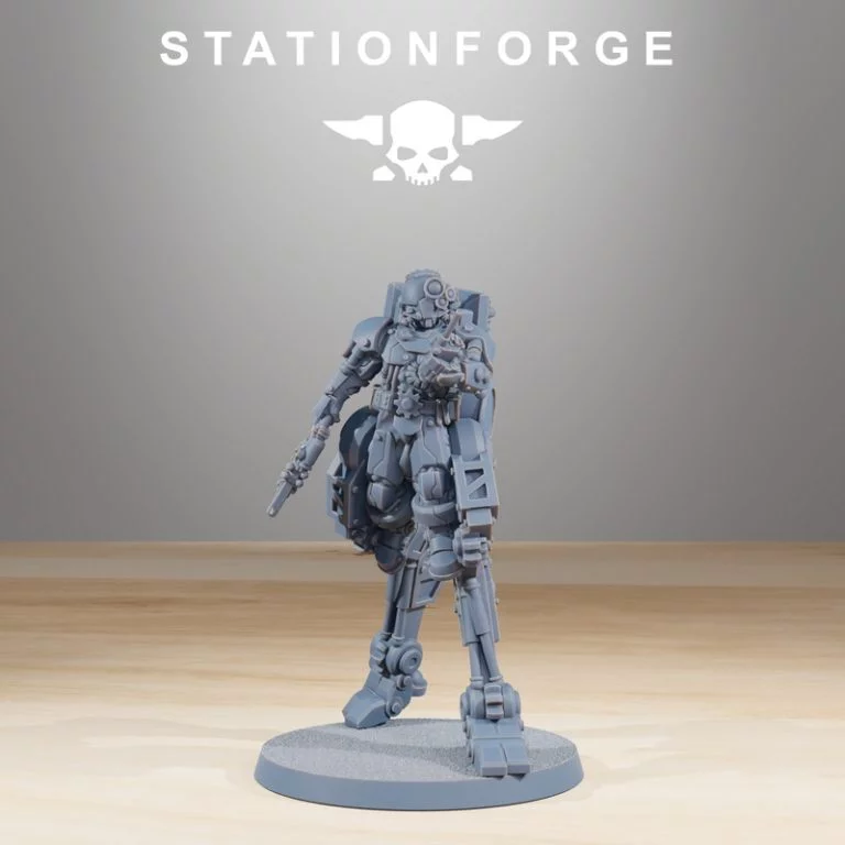 Station Forge——《流浪搜集者》3D打印模型|Station Forge – Scavenger Wayfarer – 3D Print Model