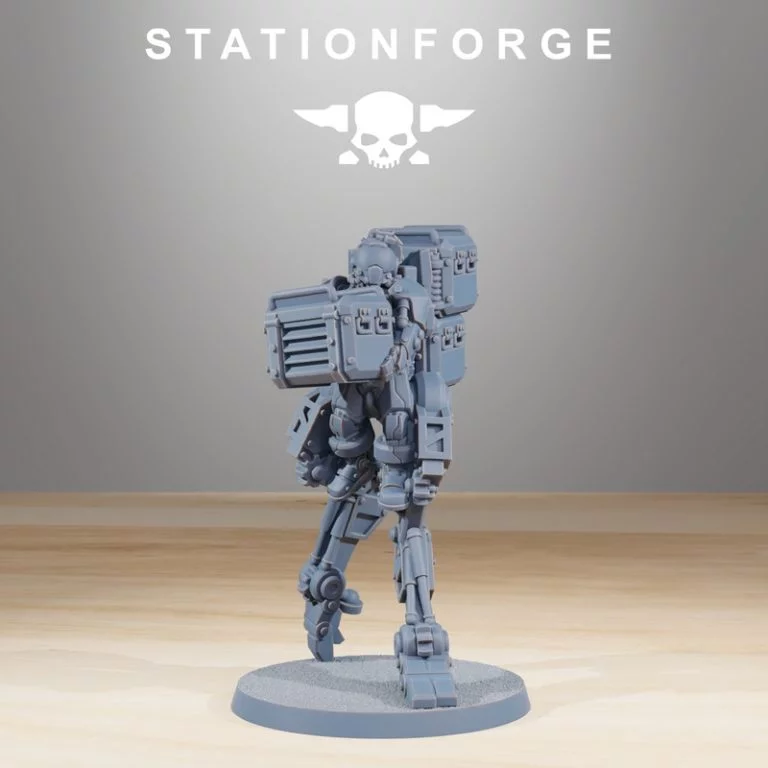 Station Forge——《流浪搜集者》3D打印模型|Station Forge – Scavenger Wayfarer – 3D Print Model
