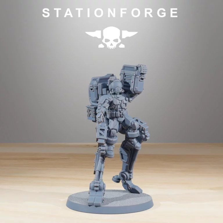 Station Forge——《流浪搜集者》3D打印模型|Station Forge – Scavenger Wayfarer – 3D Print Model