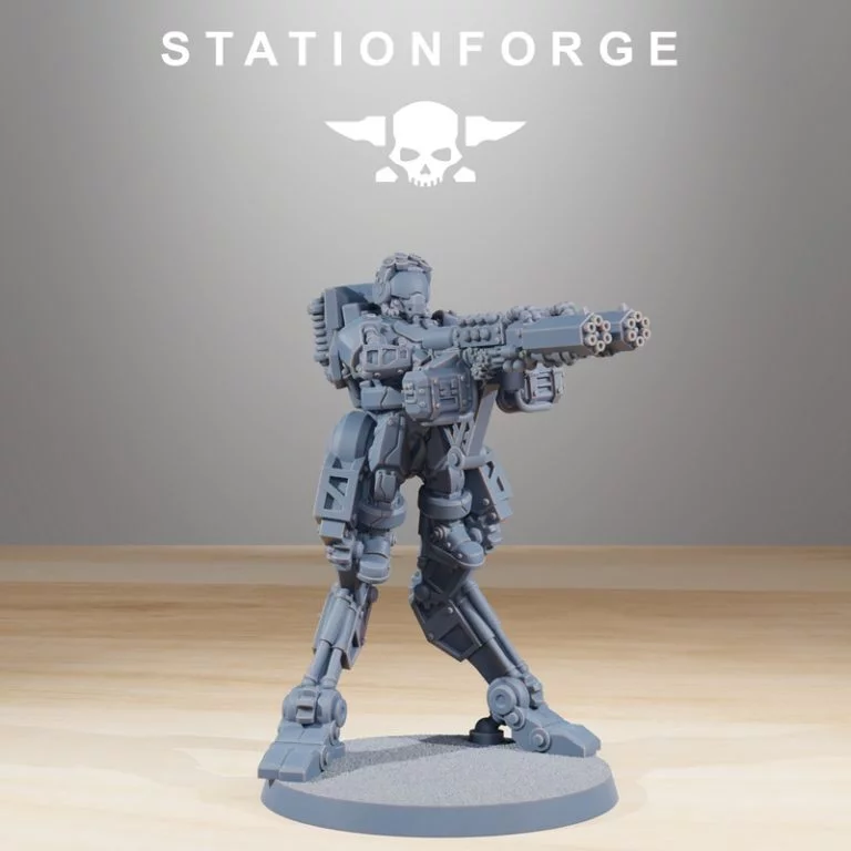 Station Forge——《流浪搜集者》3D打印模型|Station Forge – Scavenger Wayfarer – 3D Print Model