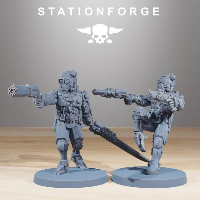 Station Forge——机甲巡逻队3D打印模型|Station Forge – Scavenger Security Patrol – 3D Print Model