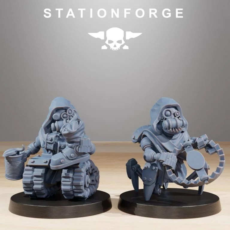 Station Forge——星际废品猎人3D打印模型|Station Forge – Scavenger Salvagers – 3D Print Model