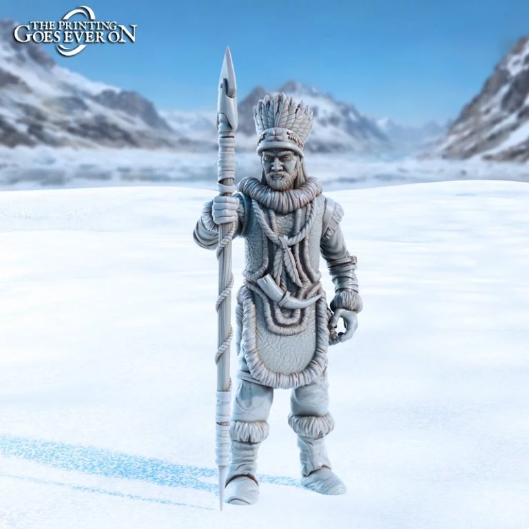 冰原永续——冰原奇谭3D打印模型|The Printing Goes Ever On – Tales of the Glacial Wilds – 3D Print Model