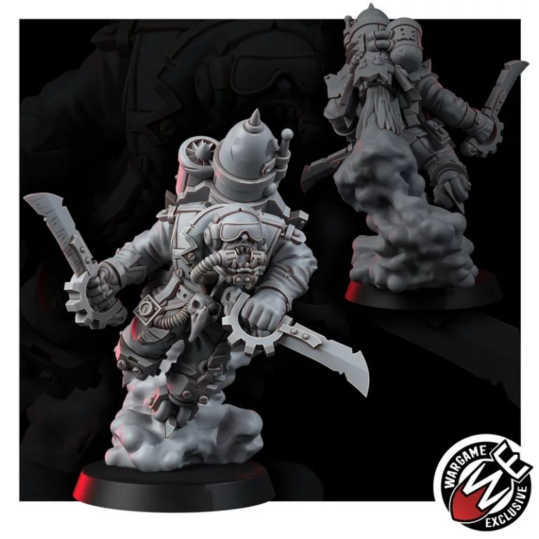 战争游戏独家——ORK风暴乌鸦——3D打印模型|Wargame Exclusive – Ork Stormcrows – 3D Print Model