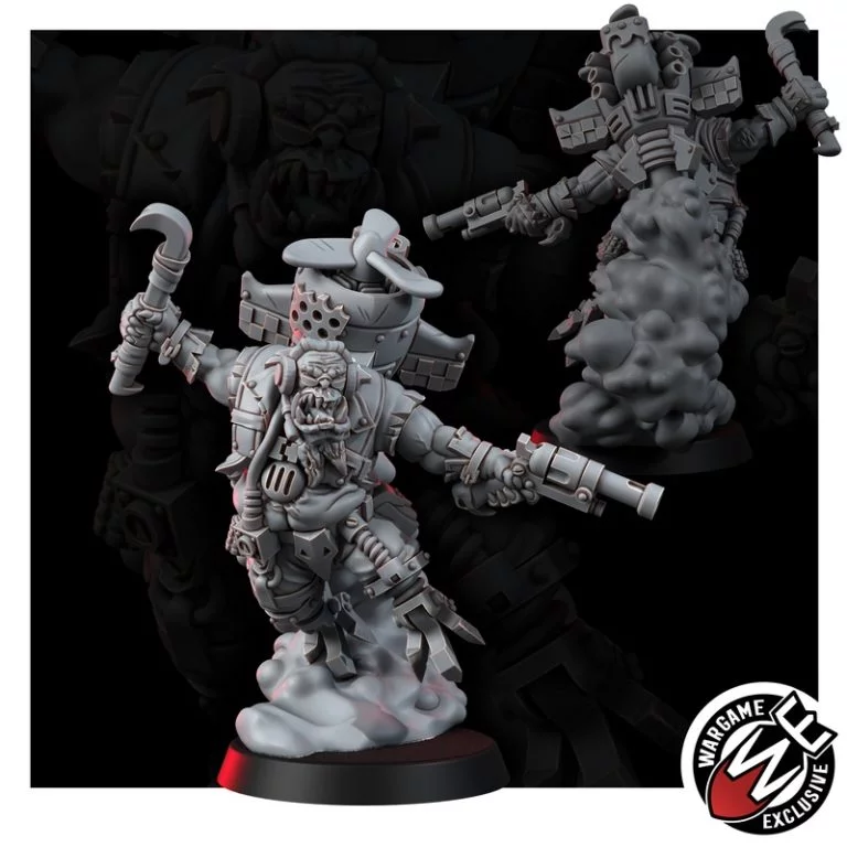 战争游戏独家——ORK风暴乌鸦——3D打印模型|Wargame Exclusive – Ork Stormcrows – 3D Print Model