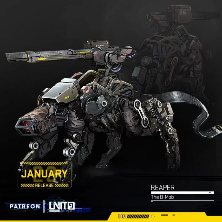 3D打印模型：《原神》旅行者角色模型|Unit9 January 2023 – 3D Print Model