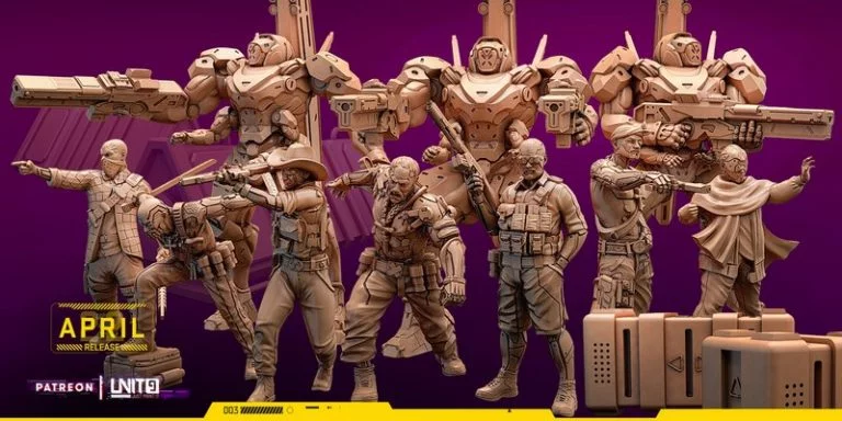 Unit9 - 星球大战：绝地武士3D打印模型|Unit9 – April 2022 – 3D Print Model