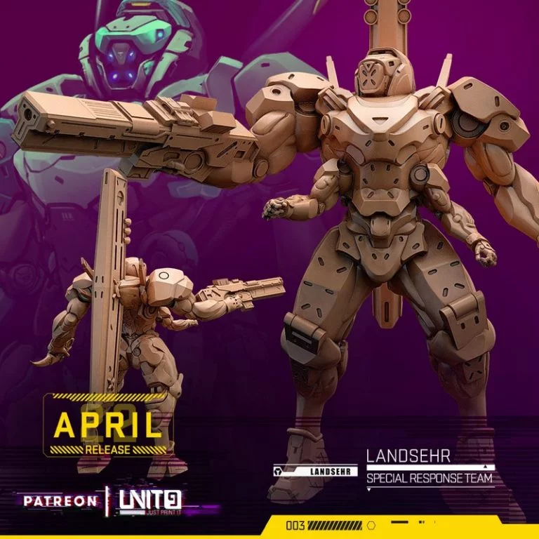 Unit9 - 星球大战：绝地武士3D打印模型|Unit9 – April 2022 – 3D Print Model