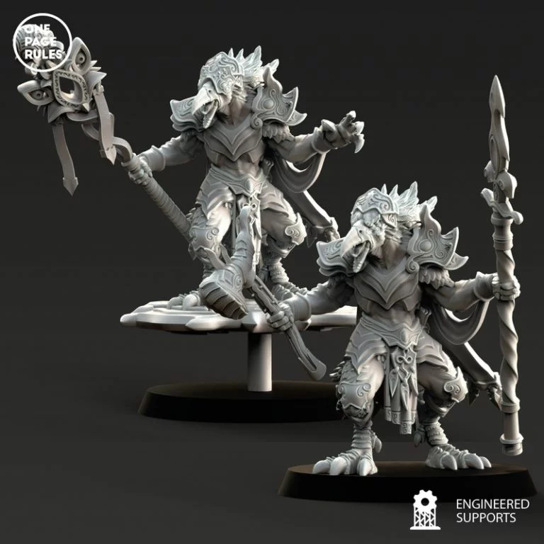 一页规则 机械守护者 军团模型 3D打印版|One Page Rules – Change Daemons – Army Bundle – 3D Print Model