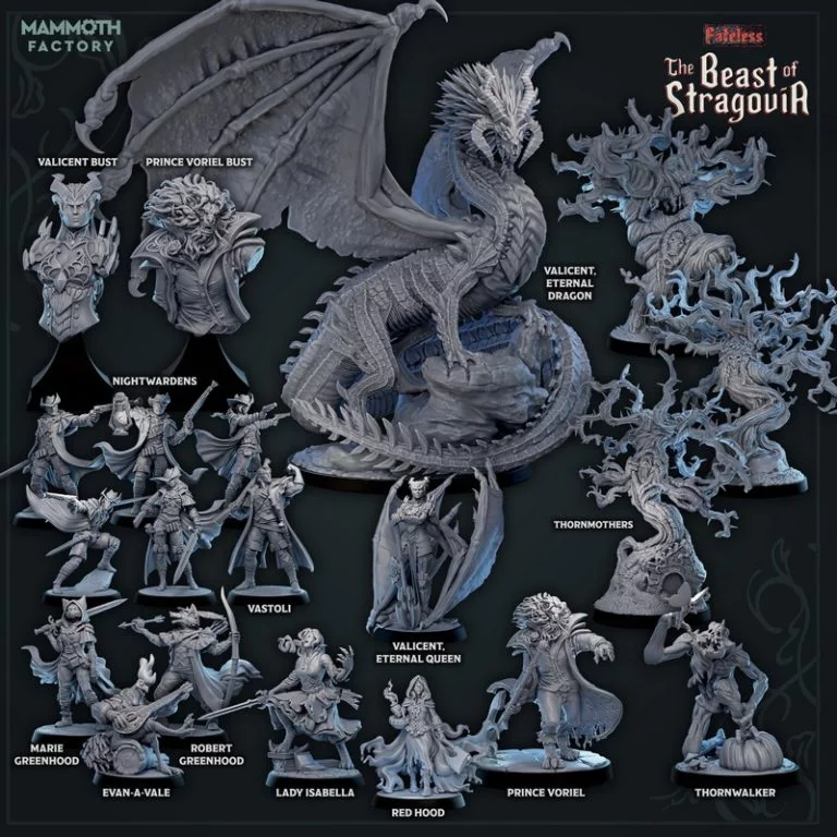 Mammoth Factory《斯特拉戈维亚的巨兽》3D打印模型|Mammoth Factory – March 2025 – The Beast of Stragovia – 3D Print Model