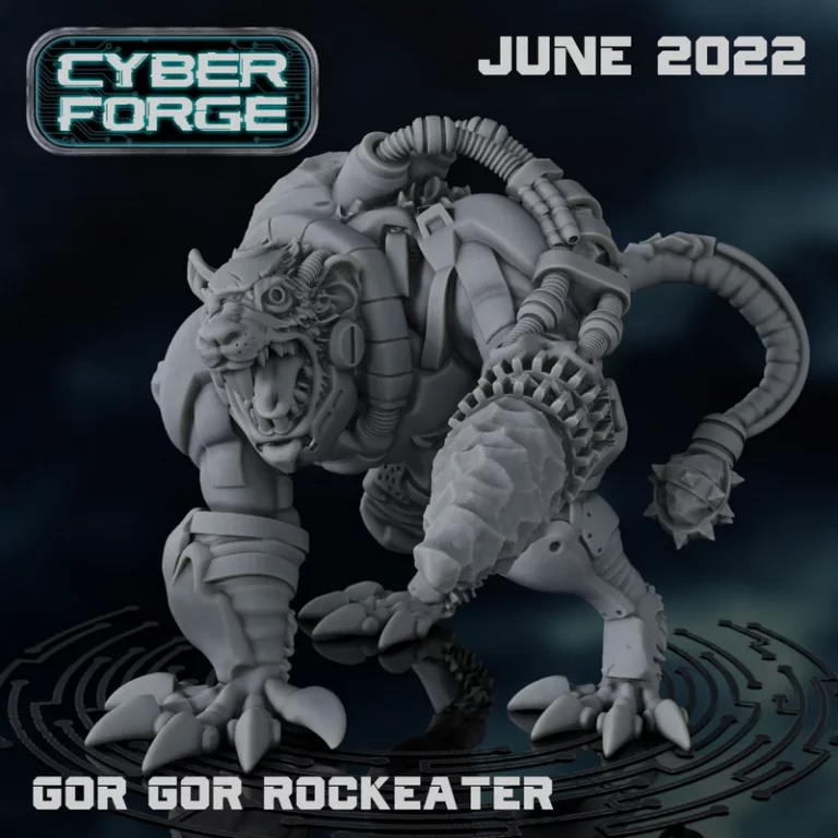 赛博锻炉——银河采矿联盟——3D打印模型|Cyber Forge – June 22 – Galactic Mining League – 3D Print Model