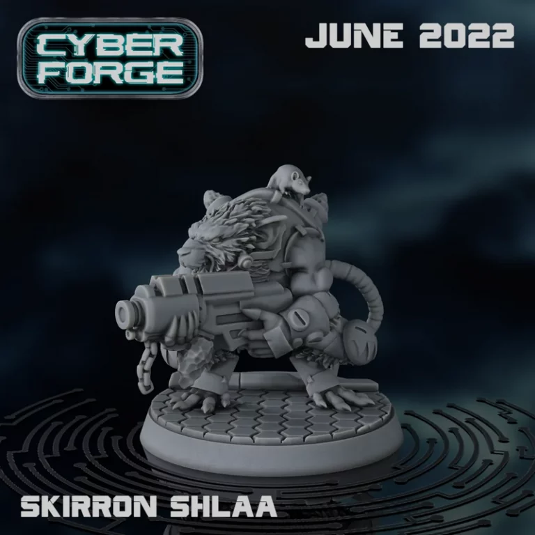 赛博锻炉——银河采矿联盟——3D打印模型|Cyber Forge – June 22 – Galactic Mining League – 3D Print Model