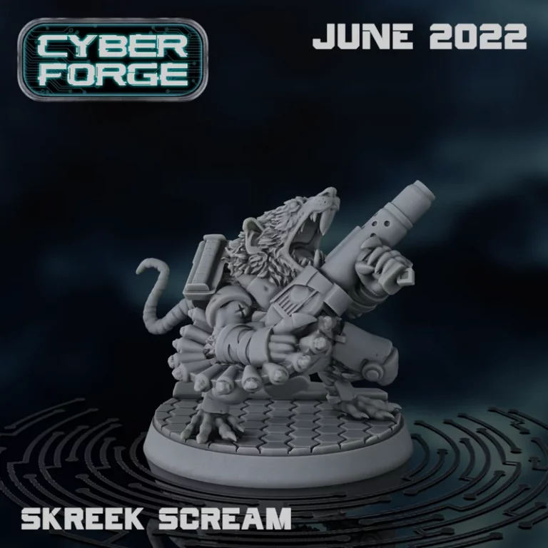赛博锻炉——银河采矿联盟——3D打印模型|Cyber Forge – June 22 – Galactic Mining League – 3D Print Model
