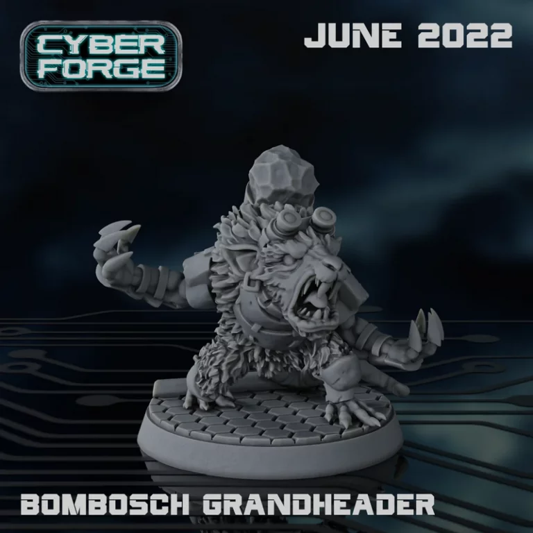 赛博锻炉——银河采矿联盟——3D打印模型|Cyber Forge – June 22 – Galactic Mining League – 3D Print Model