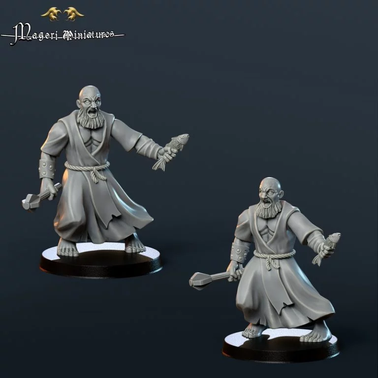 魔格里迷你模型 - 2025年6月 - 狂猎战团第三卷 3D打印模型|Magori Miniatures – June 2025 – Witch Hunter Warband Vol 3 – 3D Print Model