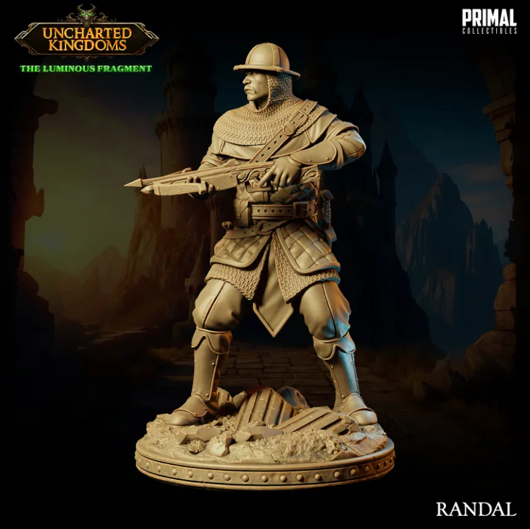 3D打印模型：Soldier - Randal|Soldier – Randal – 3D Print Model