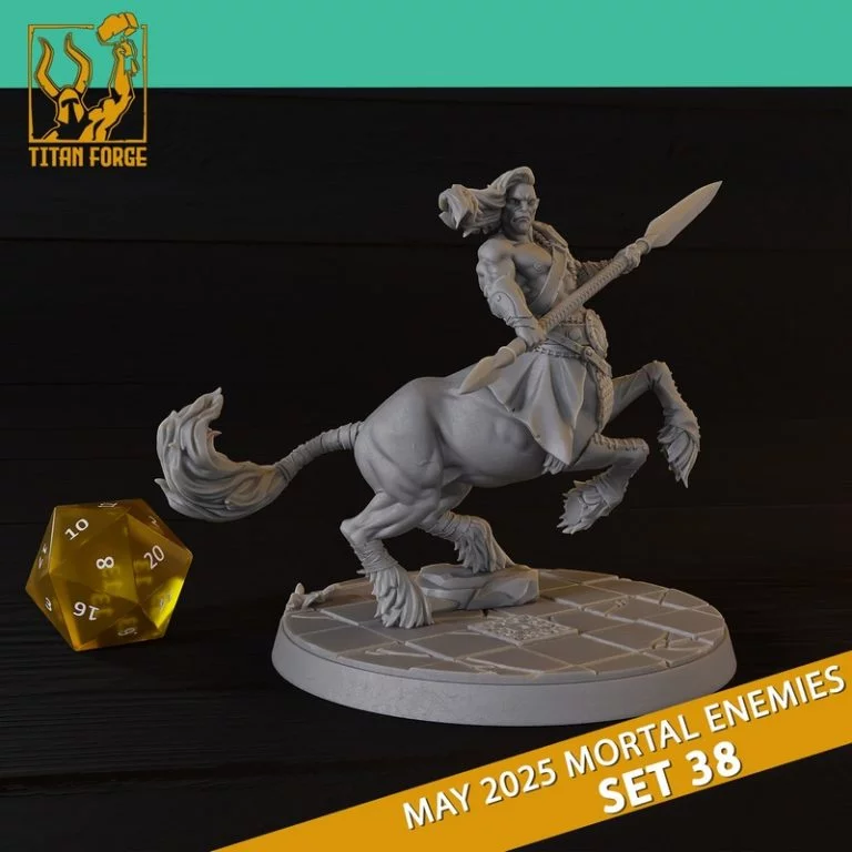 D&D 5e怪物集38 3D打印模型|RPG – Monsters DnD 5e – Mortal Enemies Set 38 – 3D Print Model