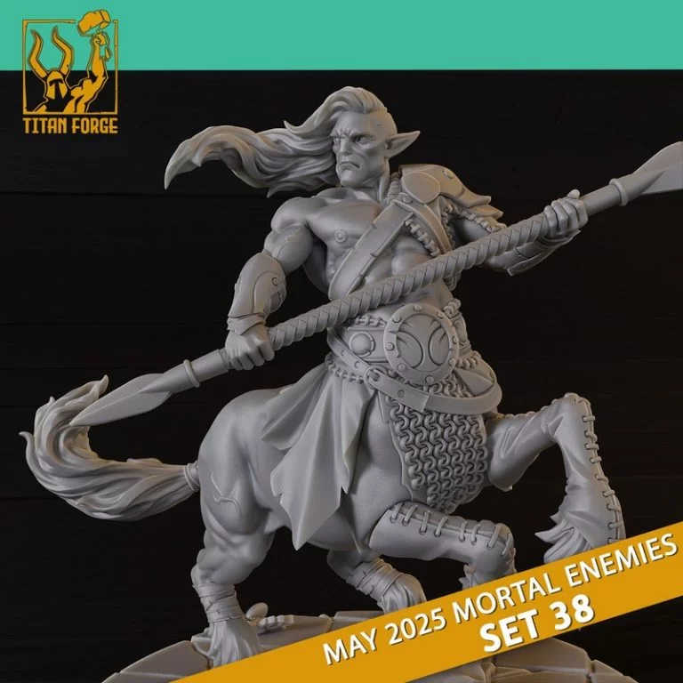 D&D 5e怪物集38 3D打印模型|RPG – Monsters DnD 5e – Mortal Enemies Set 38 – 3D Print Model