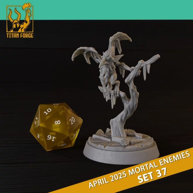 D&D 5e怪物集37 3D打印模型|RPG – Monsters DnD 5e – Mortal Enemies Set 37 – 3D Print Model