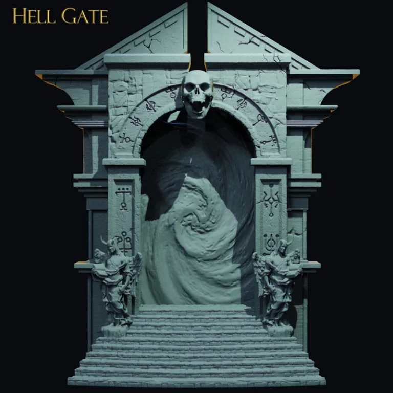 Claymore迷你模型——未知之门登场|Claymore Miniatures – The Gate to the Unknown – 3D Print Model