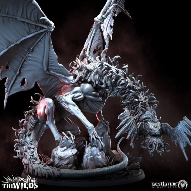 Bestiarum迷你模型——荒野篇二：3D打印生物模型|Bestiarum Miniatures – The Wilds Part 2 – 3D Print Model