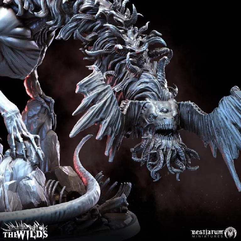 Bestiarum迷你模型——荒野篇二：3D打印生物模型|Bestiarum Miniatures – The Wilds Part 2 – 3D Print Model