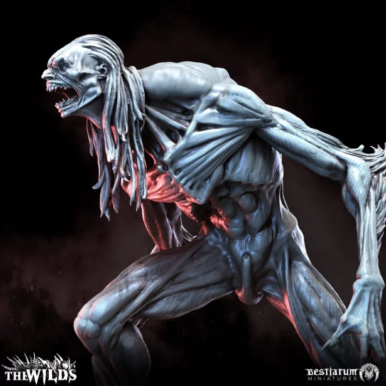 Bestiarum迷你模型——荒野篇二：3D打印生物模型|Bestiarum Miniatures – The Wilds Part 2 – 3D Print Model