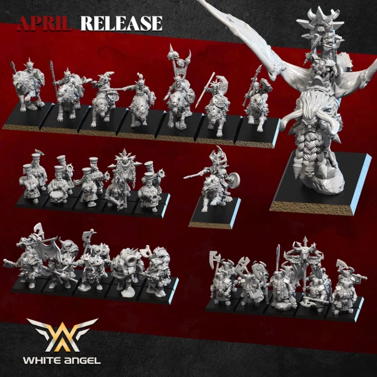 白天使 2025 3D打印模型|White Angel April 2025 – 3D Print Model