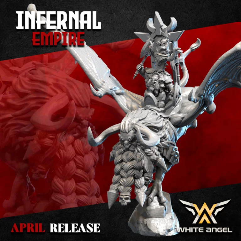 白天使 2025 3D打印模型|White Angel April 2025 – 3D Print Model