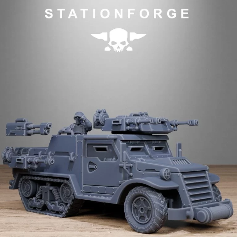 FreeGuard 半履带 3D打印模型|FreeGuard Half Track – 3D Print Model