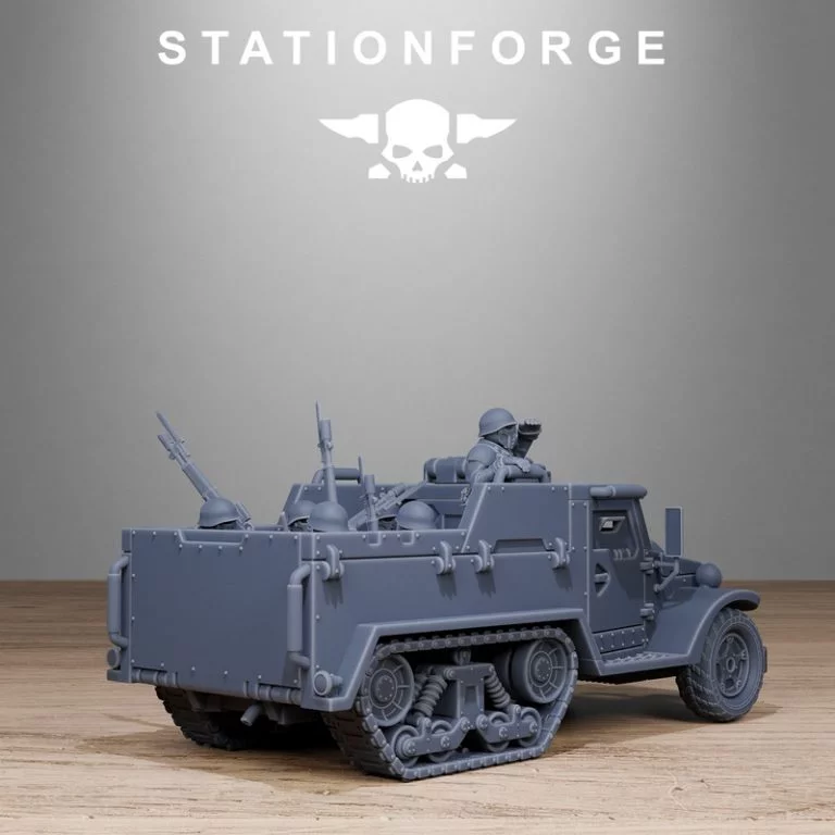FreeGuard 半履带 3D打印模型|FreeGuard Half Track – 3D Print Model