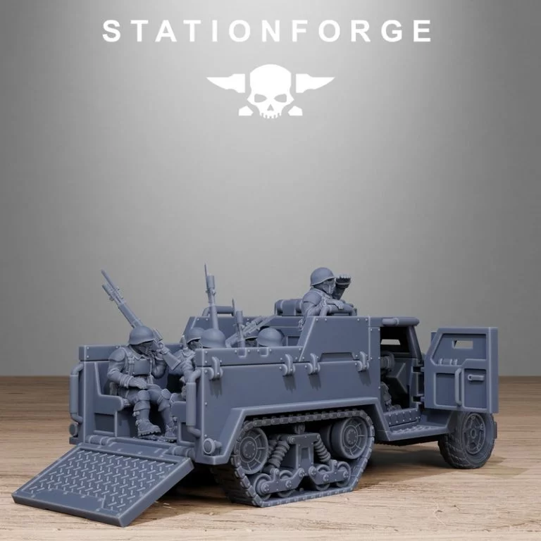 FreeGuard 半履带 3D打印模型|FreeGuard Half Track – 3D Print Model