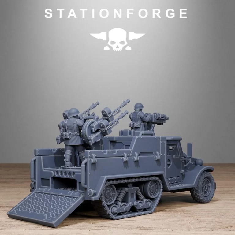 FreeGuard 半履带 3D打印模型|FreeGuard Half Track – 3D Print Model