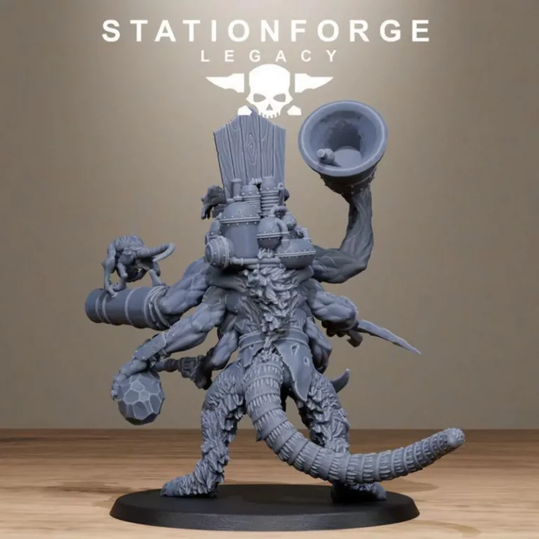 Rotfang贝尔拉特 3D打印模型|Rotfang Bell Rat – 3D Print Model