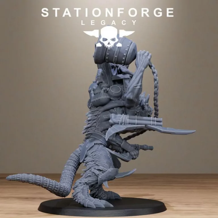 Rotfang贝尔拉特 3D打印模型|Rotfang Bell Rat – 3D Print Model