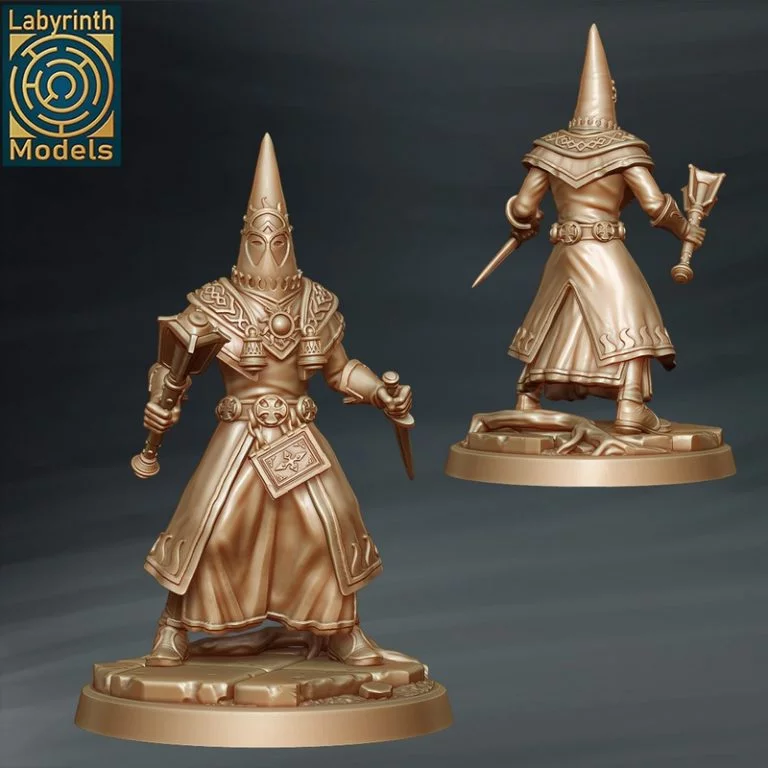 Labyrinth Models – Witch Hunters Vol 1 – 3D Print Model