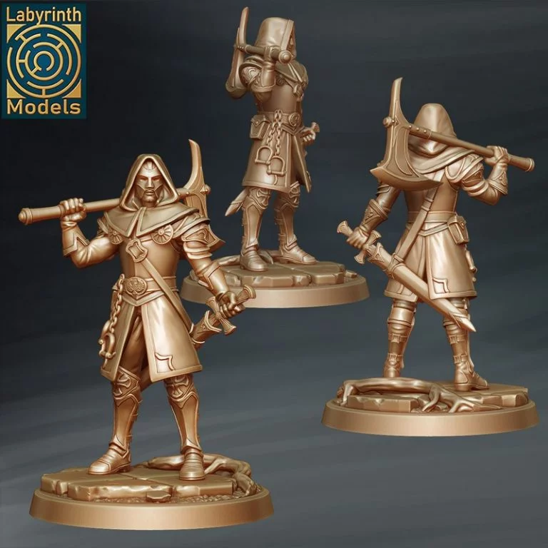 Labyrinth Models – Witch Hunters Vol 1 – 3D Print Model
