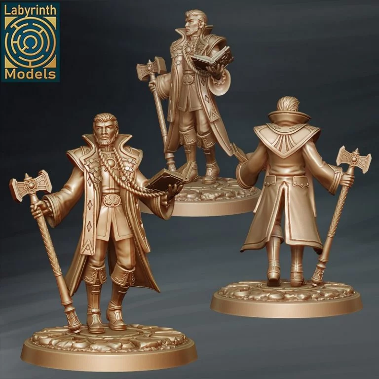 Labyrinth Models – Witch Hunters Vol 1 – 3D Print Model