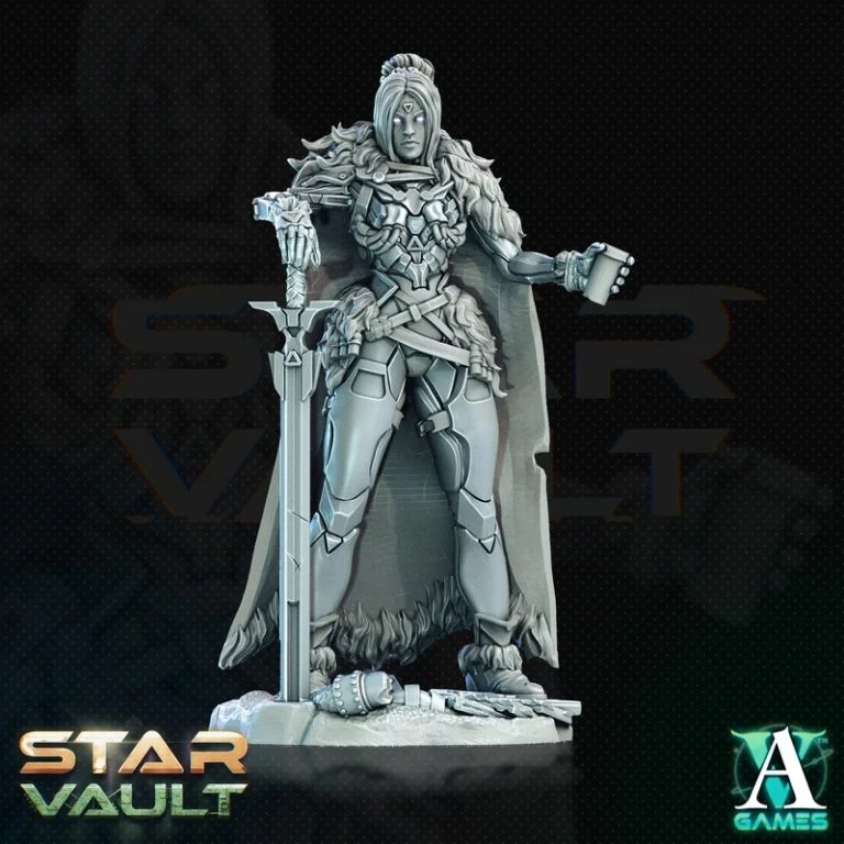 Archvillain Games《星 vault》3D打印模型|Archvillain Games – Star Vault – 3D Print Model