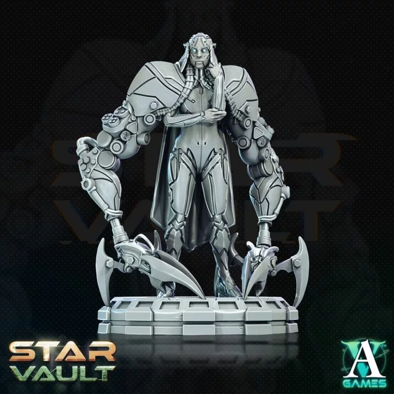 Archvillain Games《星 vault》3D打印模型|Archvillain Games – Star Vault – 3D Print Model