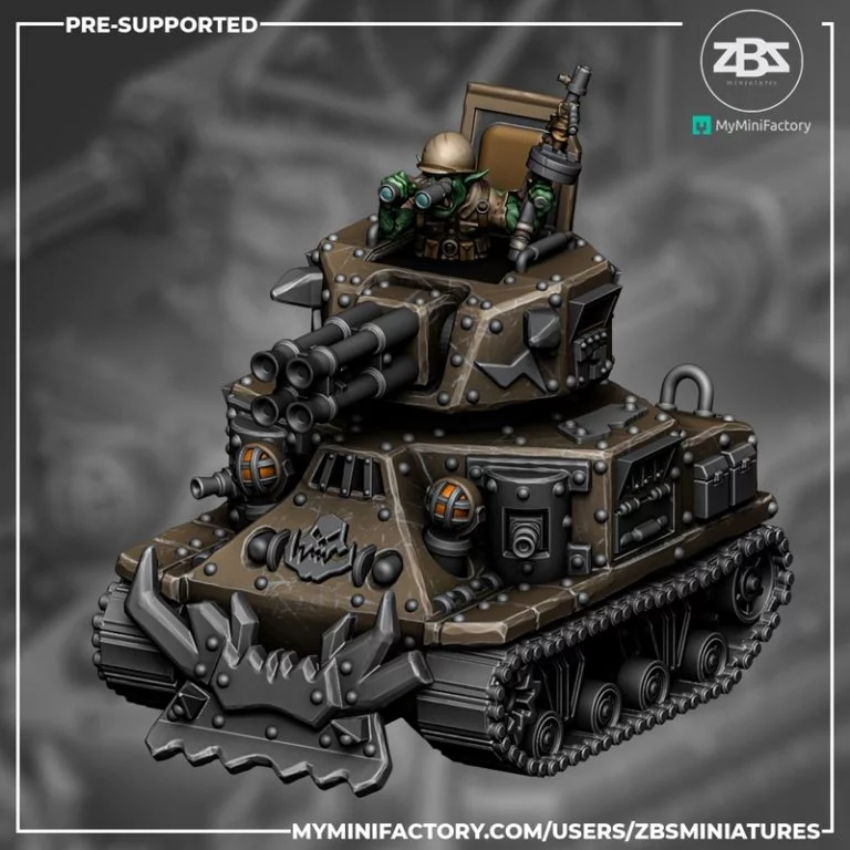 ZBS迷你模型七月2024款——3D打印动漫游戏角色模型|ZBS Miniatures July 2024 – 3D Print Model