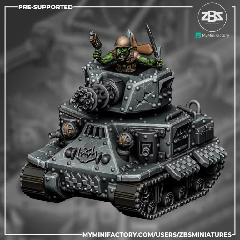 ZBS迷你模型七月2024款——3D打印动漫游戏角色模型|ZBS Miniatures July 2024 – 3D Print Model
