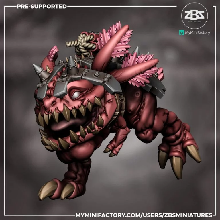 ZBS迷你模型2024年6月新品：3D打印动漫游戏角色模型|ZBS Miniatures June 2024 – 3D Print Model