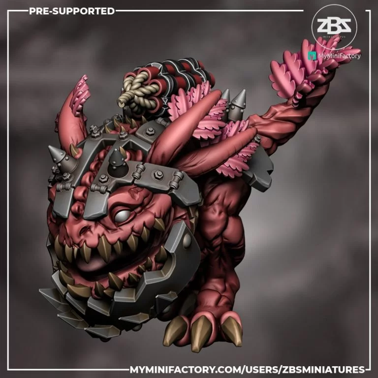 ZBS迷你模型2024年6月新品：3D打印动漫游戏角色模型|ZBS Miniatures June 2024 – 3D Print Model