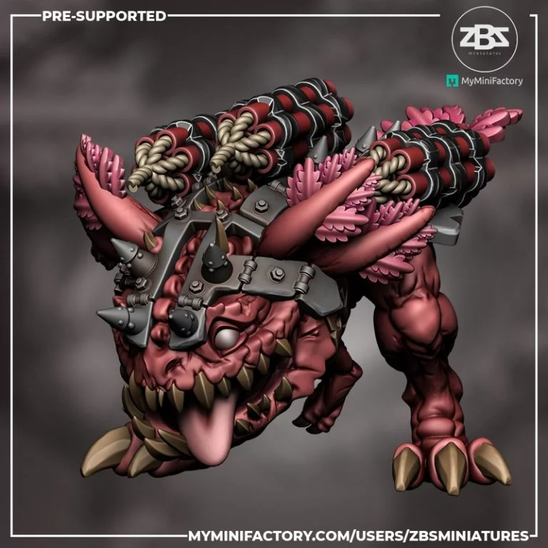 ZBS迷你模型2024年6月新品：3D打印动漫游戏角色模型|ZBS Miniatures June 2024 – 3D Print Model