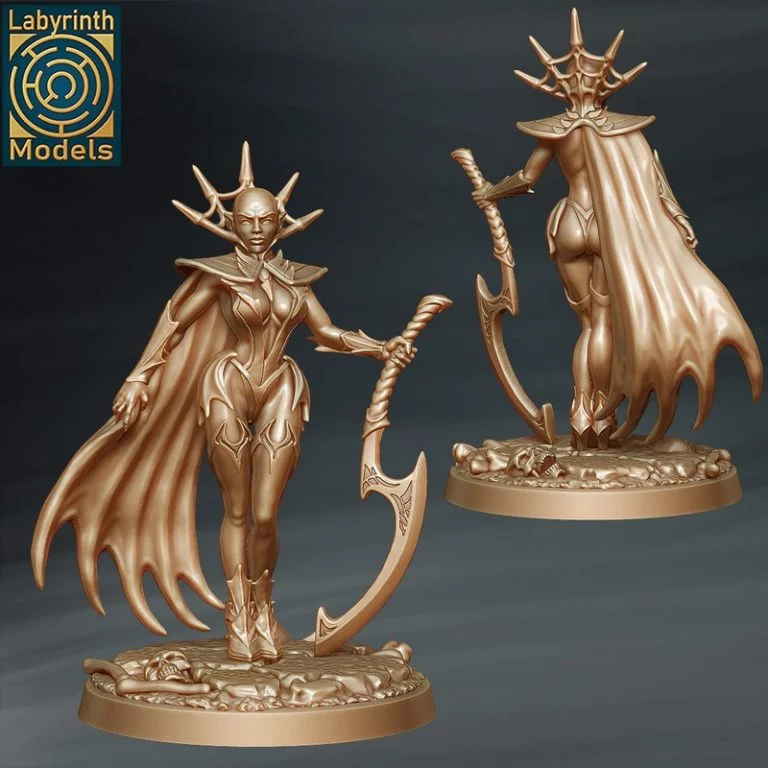 迷宫模型·吸血鬼系列Vol.3·3D打印模型|Labyrinth Models – Vampires Collection Vol 3 – 3D Print Model